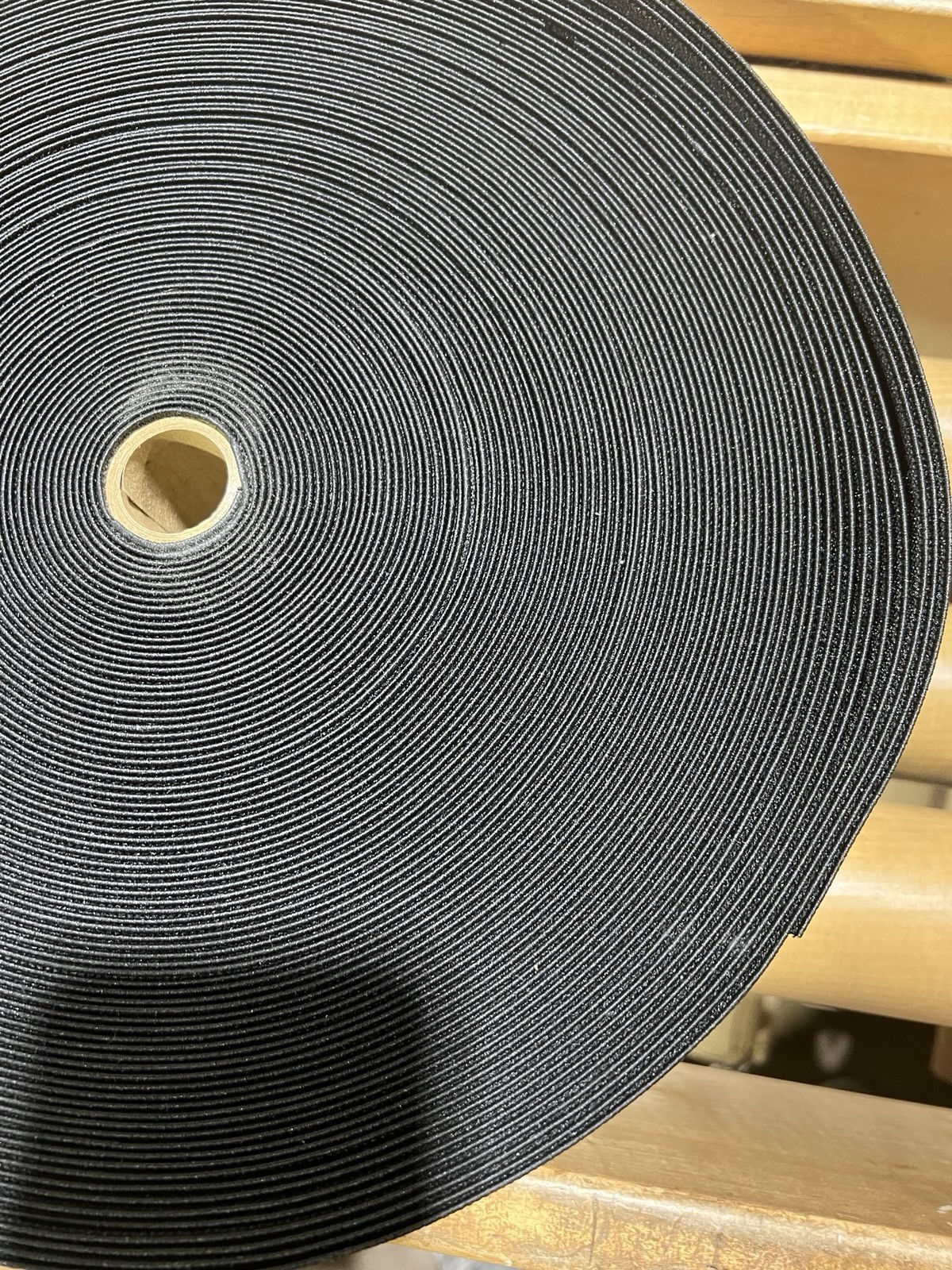 3 pulgadas de ancho grado militar HD elástico por yarda - negro - Imagen 3 de 4