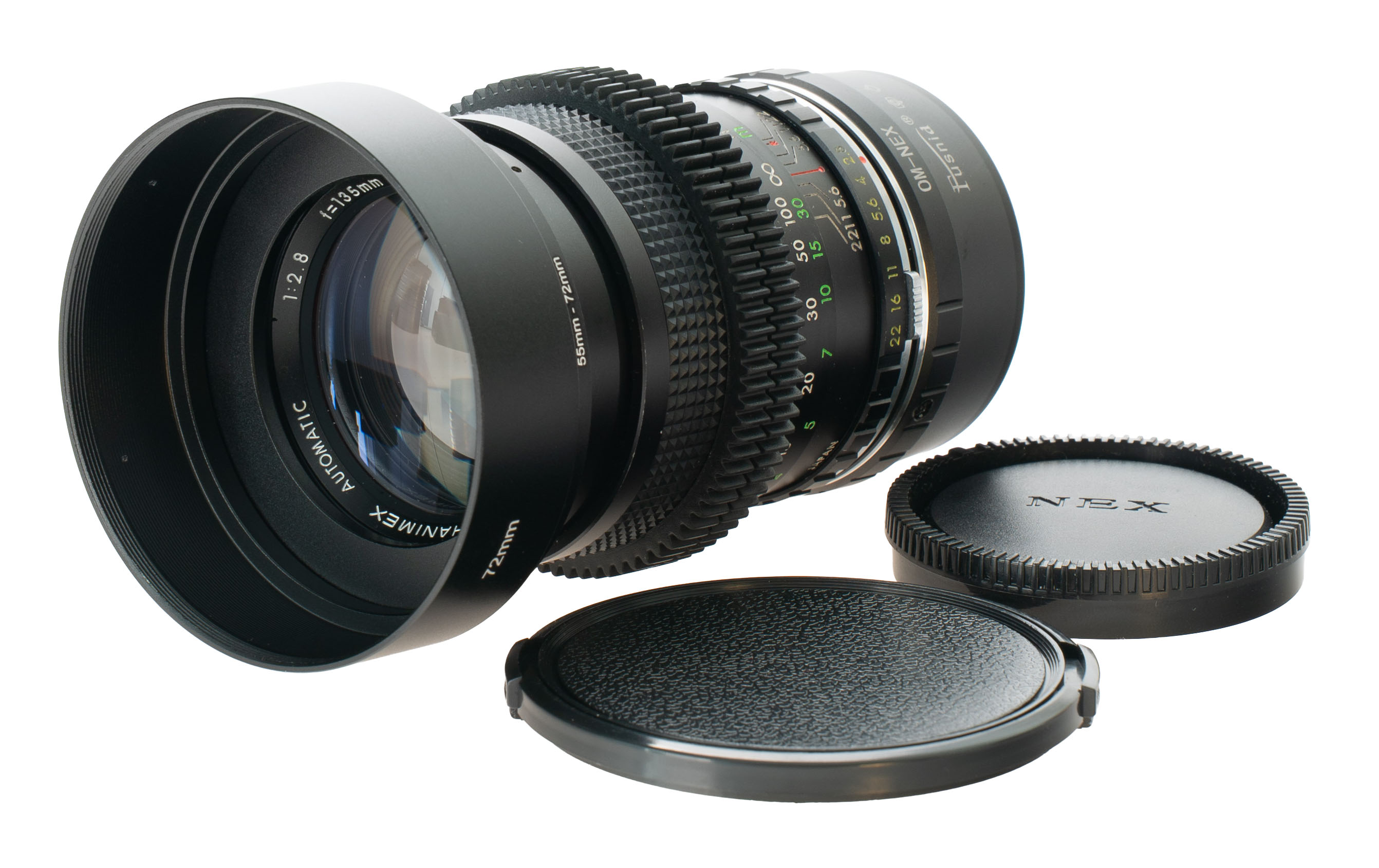 Hanimex MC Automatic 135mm F2.8 w/ Red Anamorphic Bokeh & Flare | Sony E-mount!
