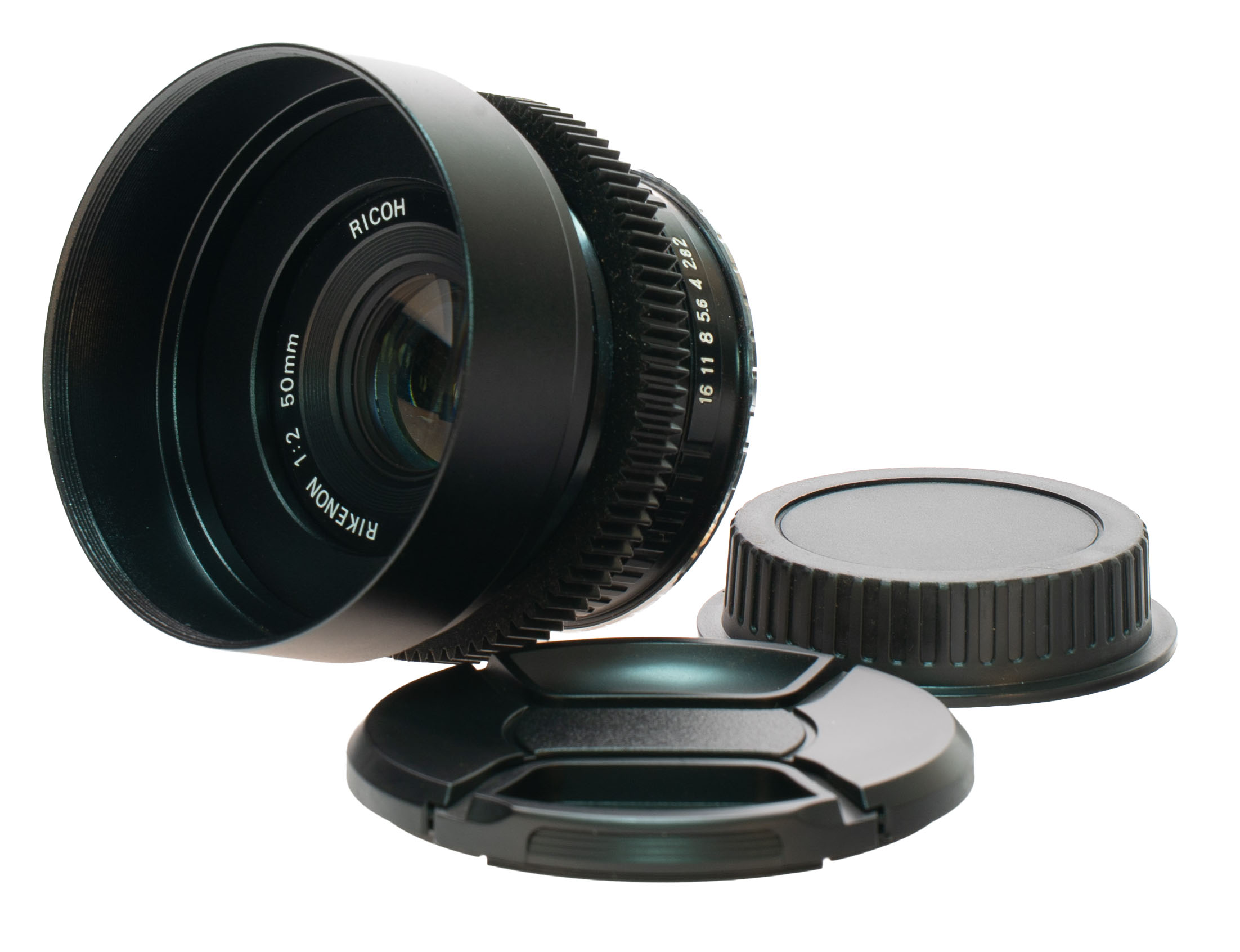 Ricoh Rikenon 50mm F2 Cine Mod Portrait Prime w/ Anamorphic Bokeh| Canon EF!